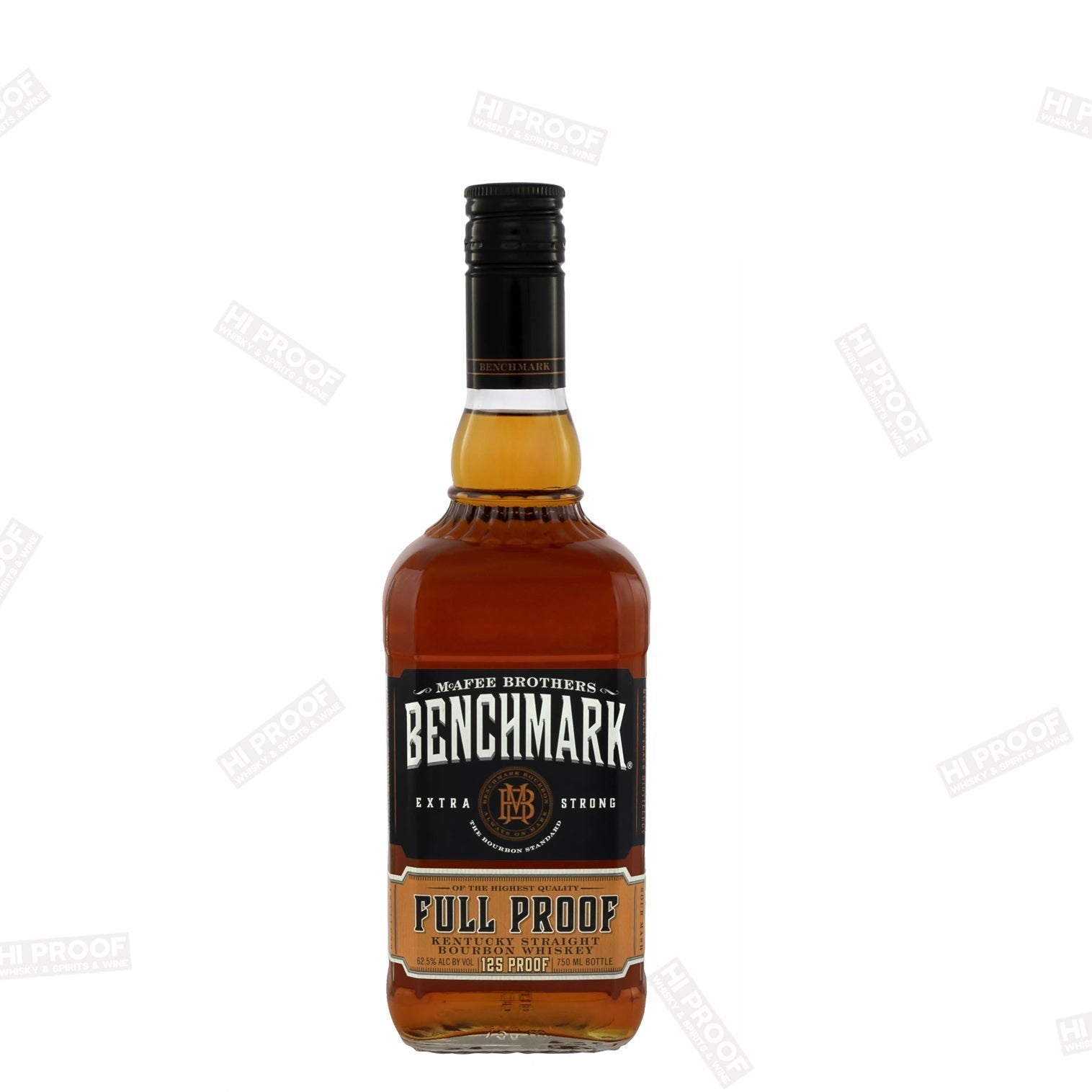 Benchmark Full Proof 125 Proof Bourbon Whiskey – Hi Proof