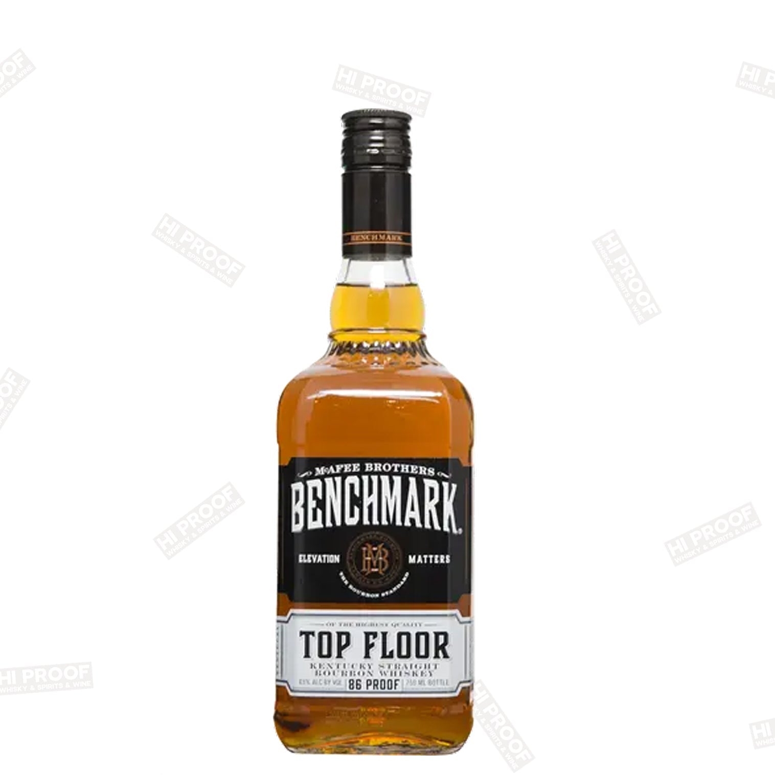 Kentucky Nobleman ウイスキー 86 Proof Benchmark Top Floor 86 Proof Bourbon - Kentucky – Hi Proof