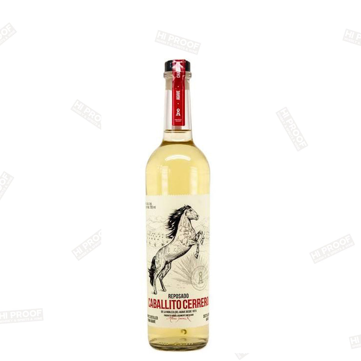Caballito Cerrero Chato Reeposado 750 ML - Hi Proof - Caballito cerrero