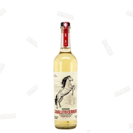 Caballito Cerrero Chato Reeposado 750 ML - Hi Proof - Caballito cerrero
