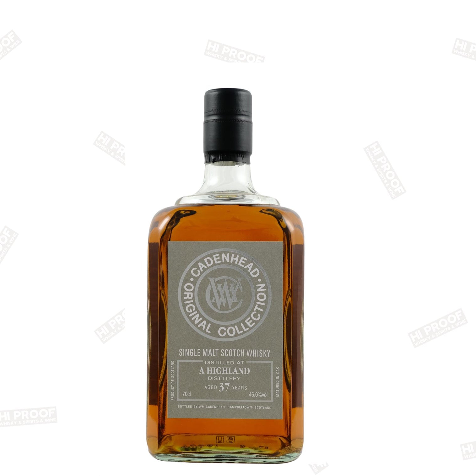 Cadenhead 37 years A Highland distillery – Hi Proof