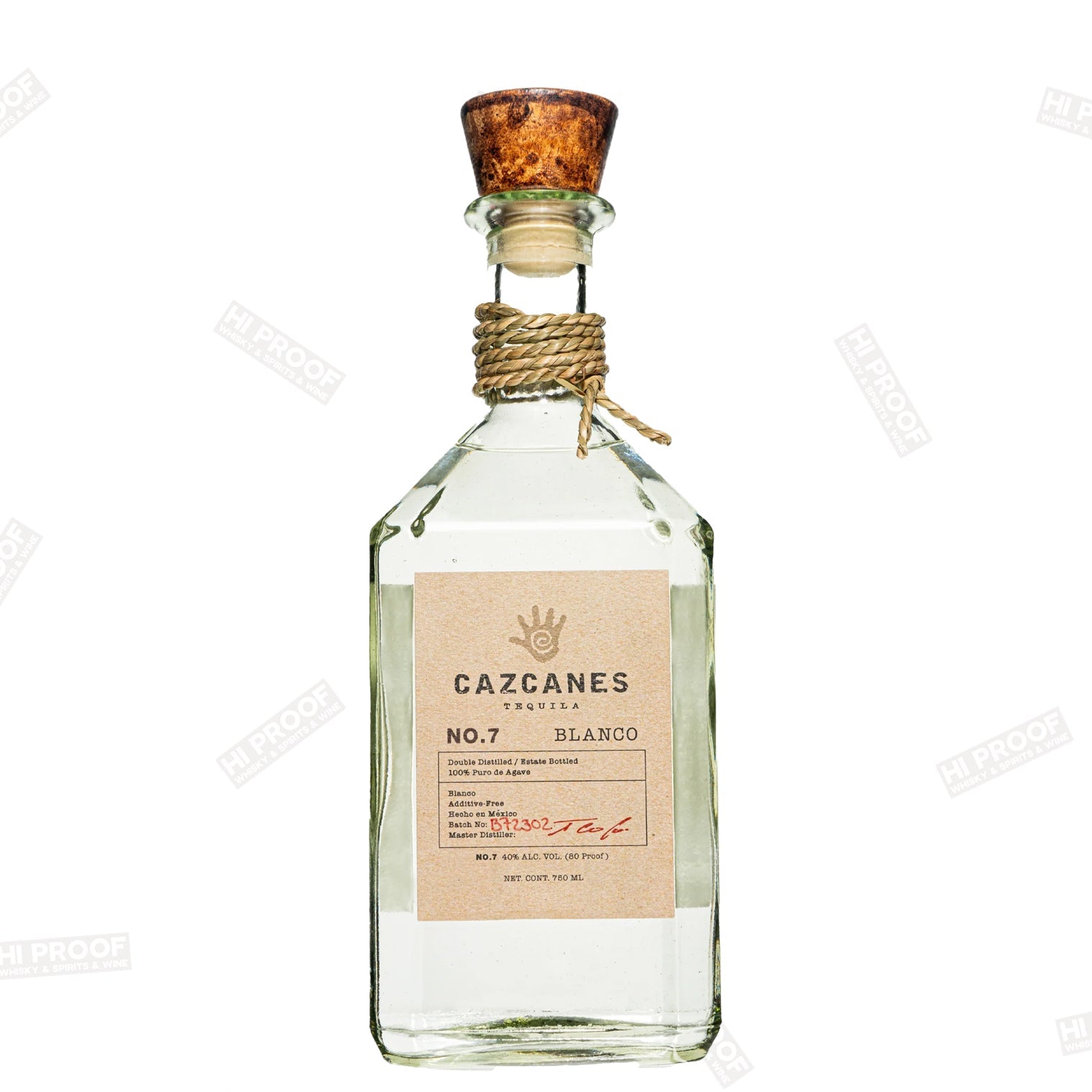 新品・未開封Cazcanes No.7 Blanco テキーラ Cazcanes No.7 Blanco Tequila 750ml - Premium Craft – Hi Proof