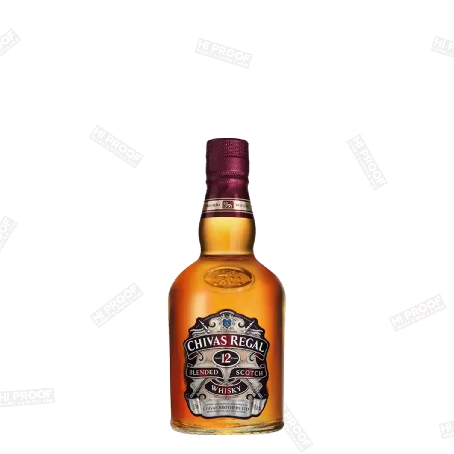 Chivas Regal 12 Year 50ml - Premium Scotch Whisky – Hi Proof