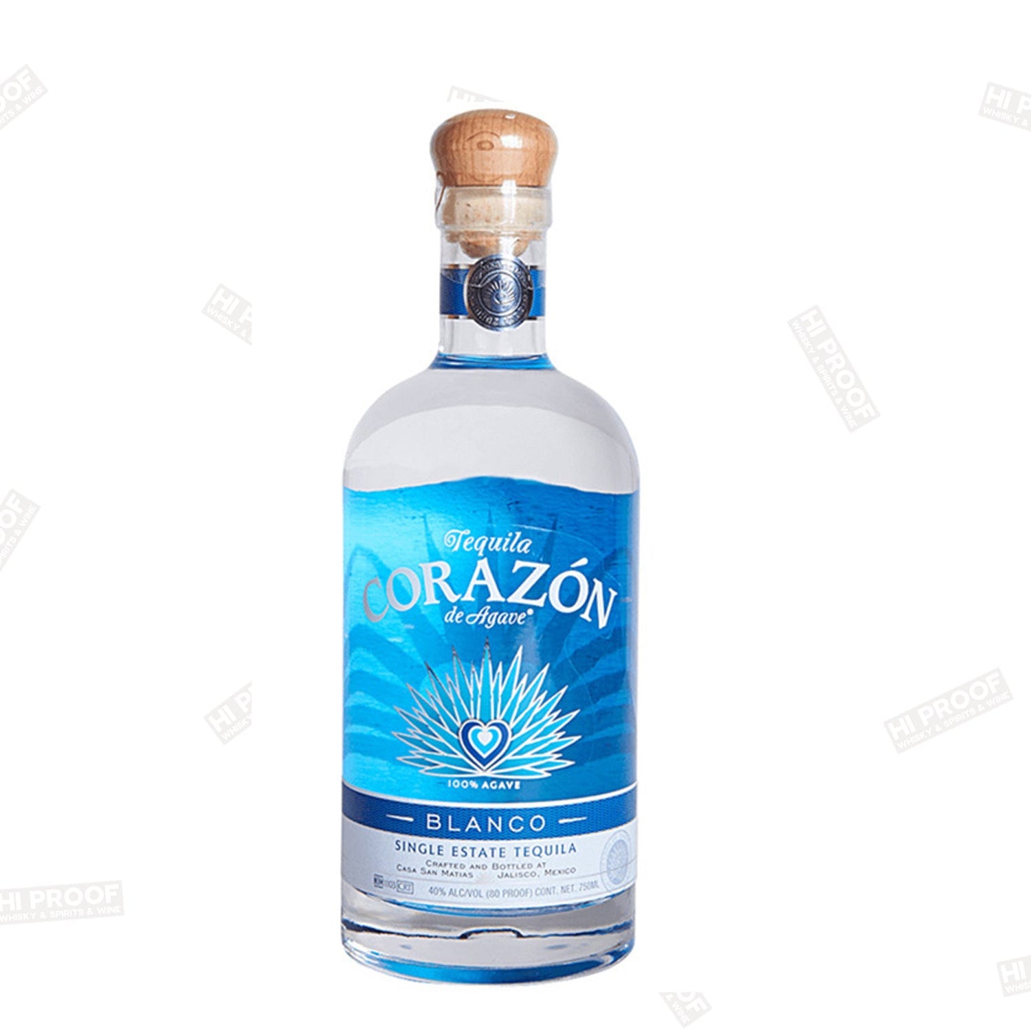 Corazon de Agave Blanco Tequila - Hi Proof - Corazon
