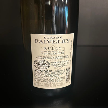 Domaine Faiveley - Rully Les Villeranges Blanc 2020 - Hi Proof - Domaine Faiveley