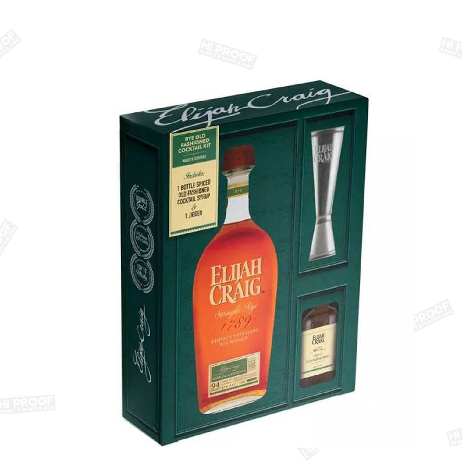Elijah Craig Rye Old Fashioned Kit 94 Proof – Hi Proof