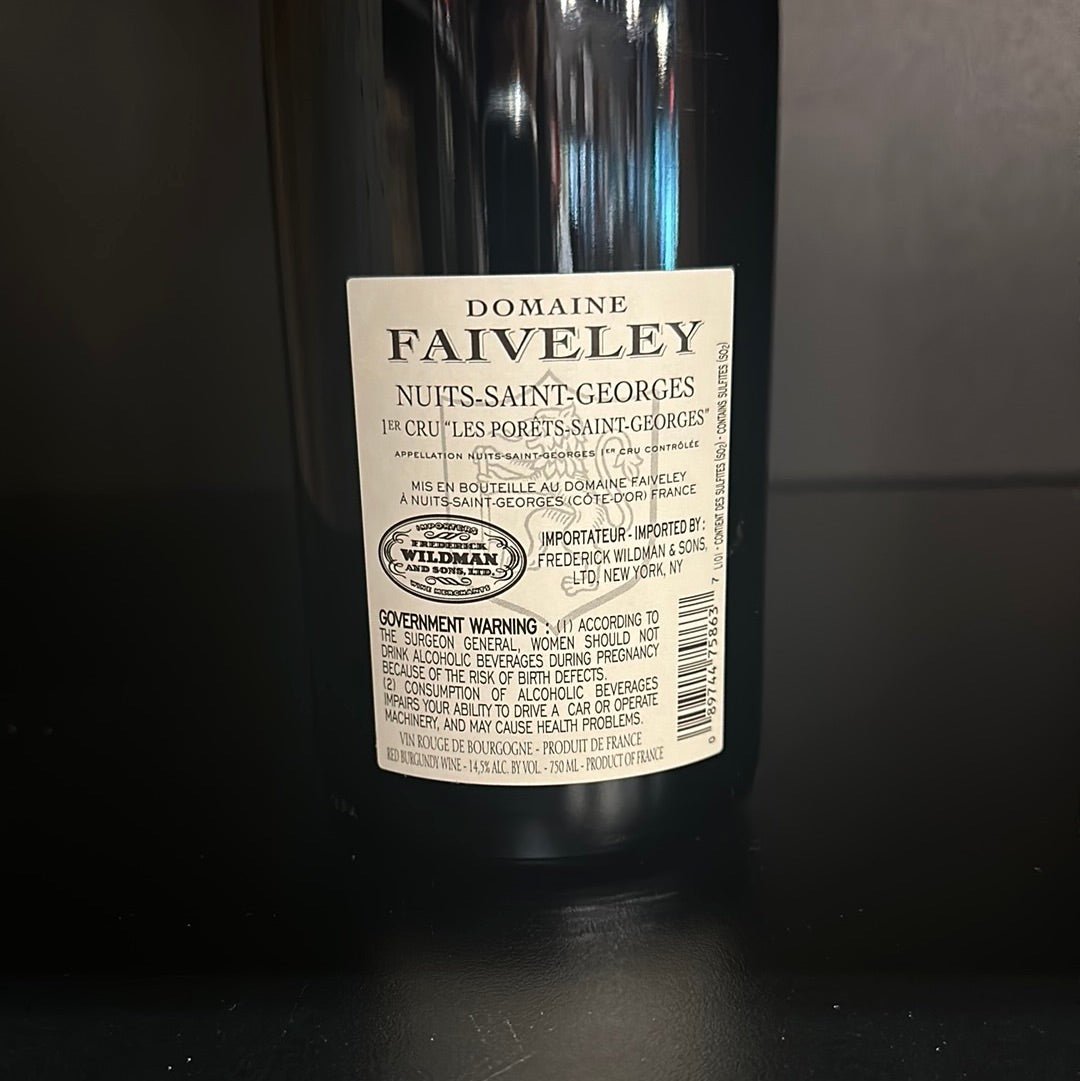 ワイン FAIVELEY Nuits-St-es 1er Cru 1994 Faiveley Nuits-Saint-Georges 1er Cru 