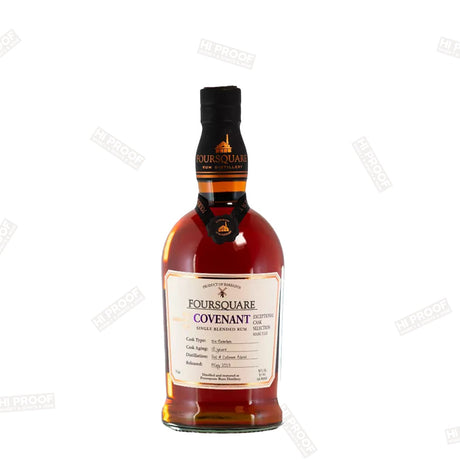 FOURSQUARE COVENANT MARK XXIII 18 YEAR SINGLE BLENDED RUM 750ML - Hi Proof - Foursquare
