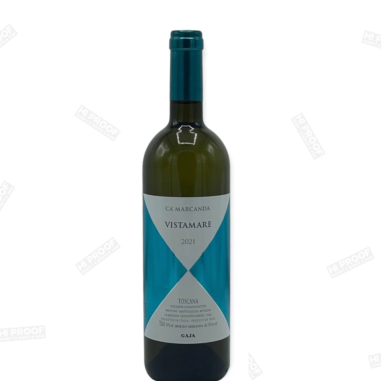 GAJA CA MARCANDA Vistamare 2021 - Italian White Wine – Hi Proof