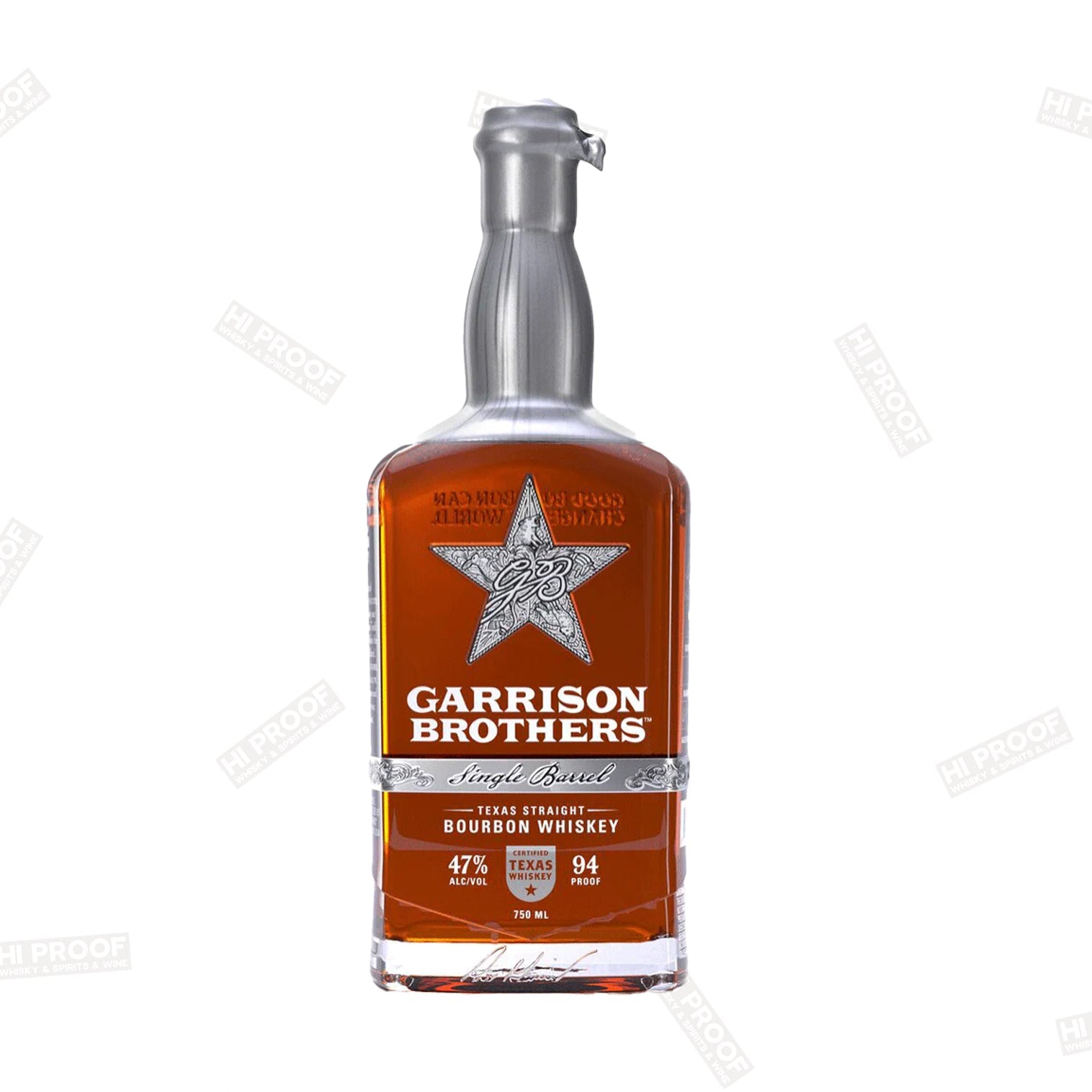 GARRISON BROTHERS Single Barrel Bourbon Whisky 750ml – Hi Proof