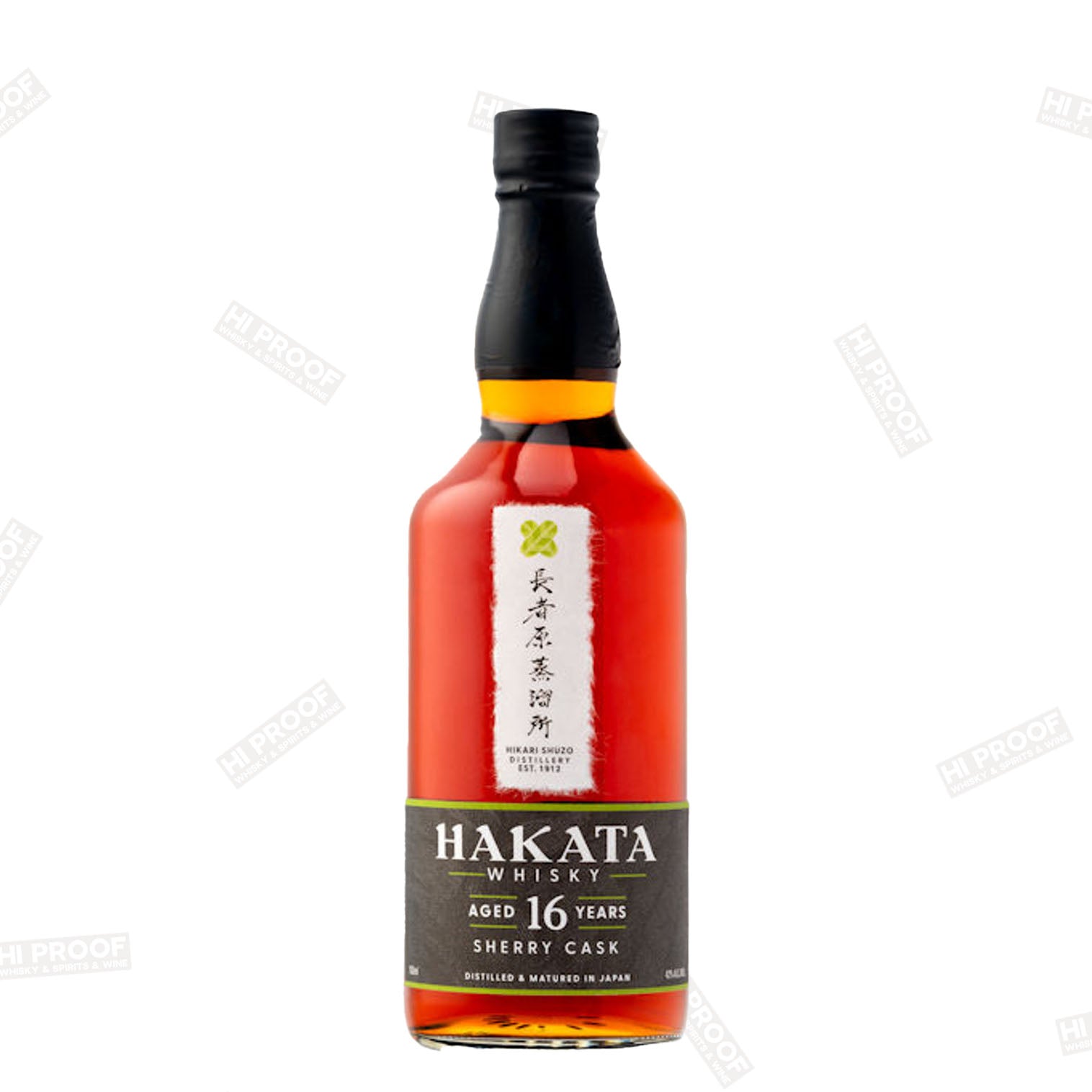 Hakata 16 Year Old Sherry Cask Japanese Whisky 700ml – Hi Proof