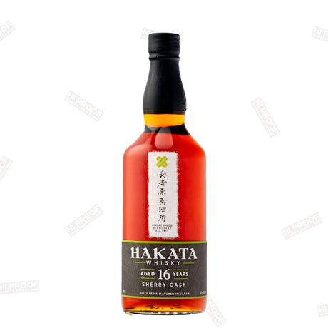 Hakata 16 Year Old Sherry Cask Japanese Whisky 700ml - Hi Proof - Hakata