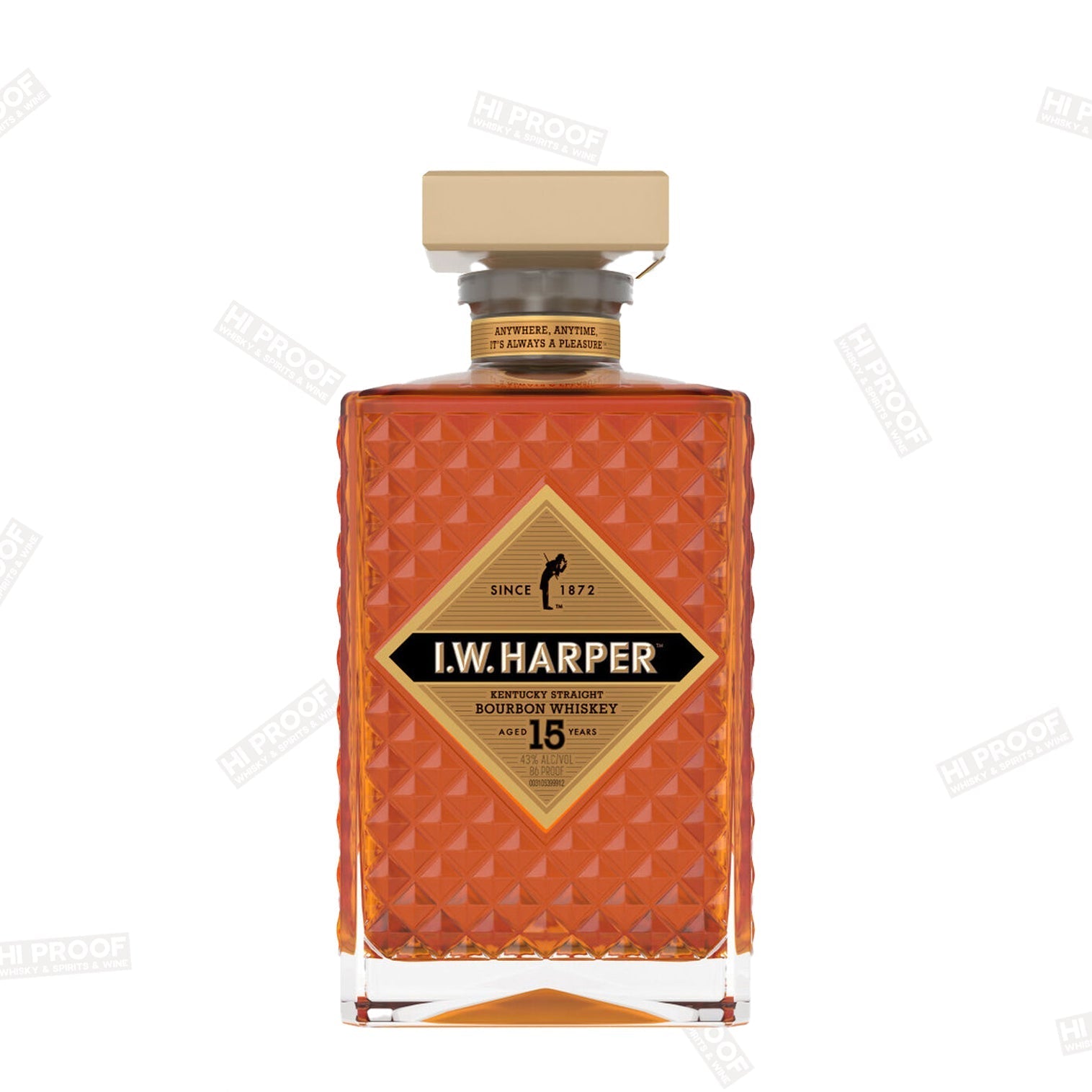 I.W. Harper 15 Year Bourbon - Premium Kentucky Whiskey – Hi Proof