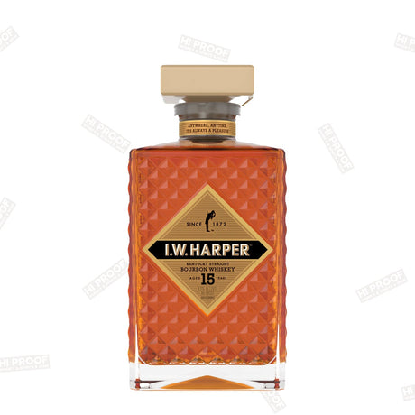 I.W. Harper 15 Year Old Kentucky Straight Bourbon Whiskey - Hi Proof - I.W. Harper