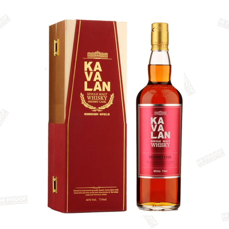 Kavalan Sherry Oak Single Malt Whisky 750ml - Hi Proof - Kavalan