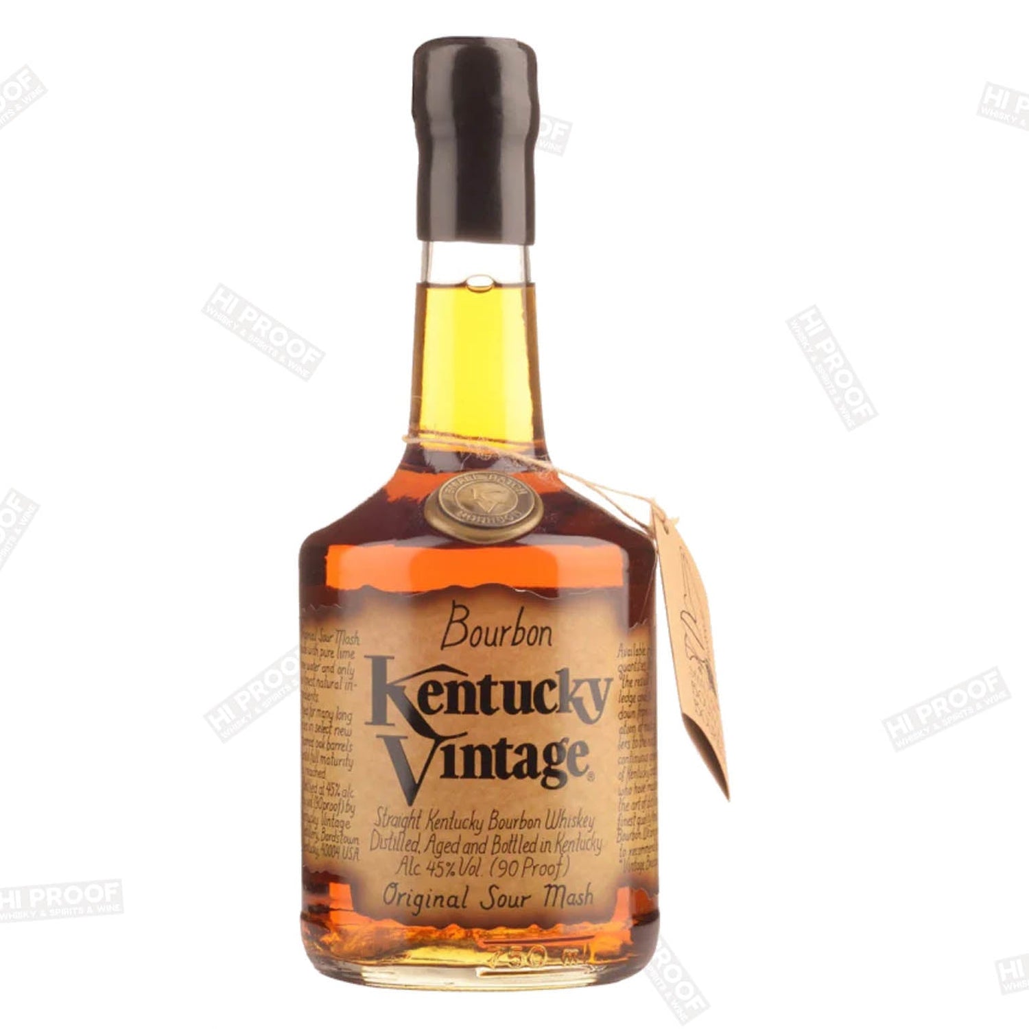 Kentucky Vintage Original Sour Mash Straight Bourbon Whiskey - Hi Proof - Kentucky Vintage
