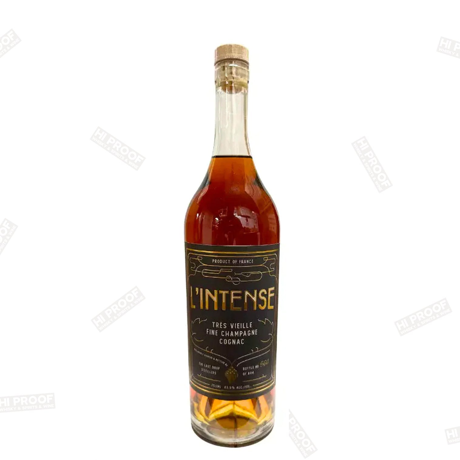 Last Drop L'Intense Cognac - Limited 804 Bottles – Hi Proof