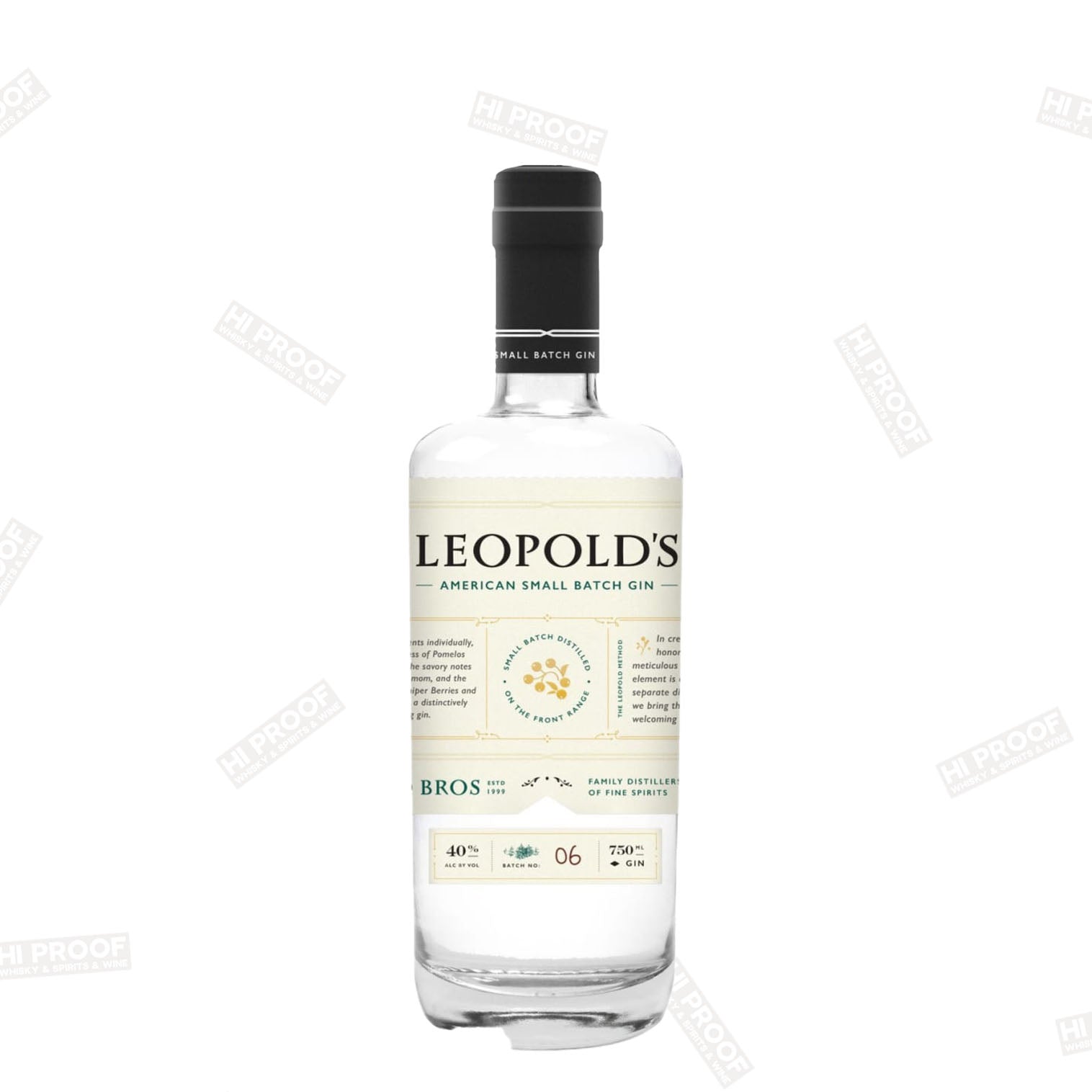 Leopold Gin No.25 94Proof 750ml – Hi Proof