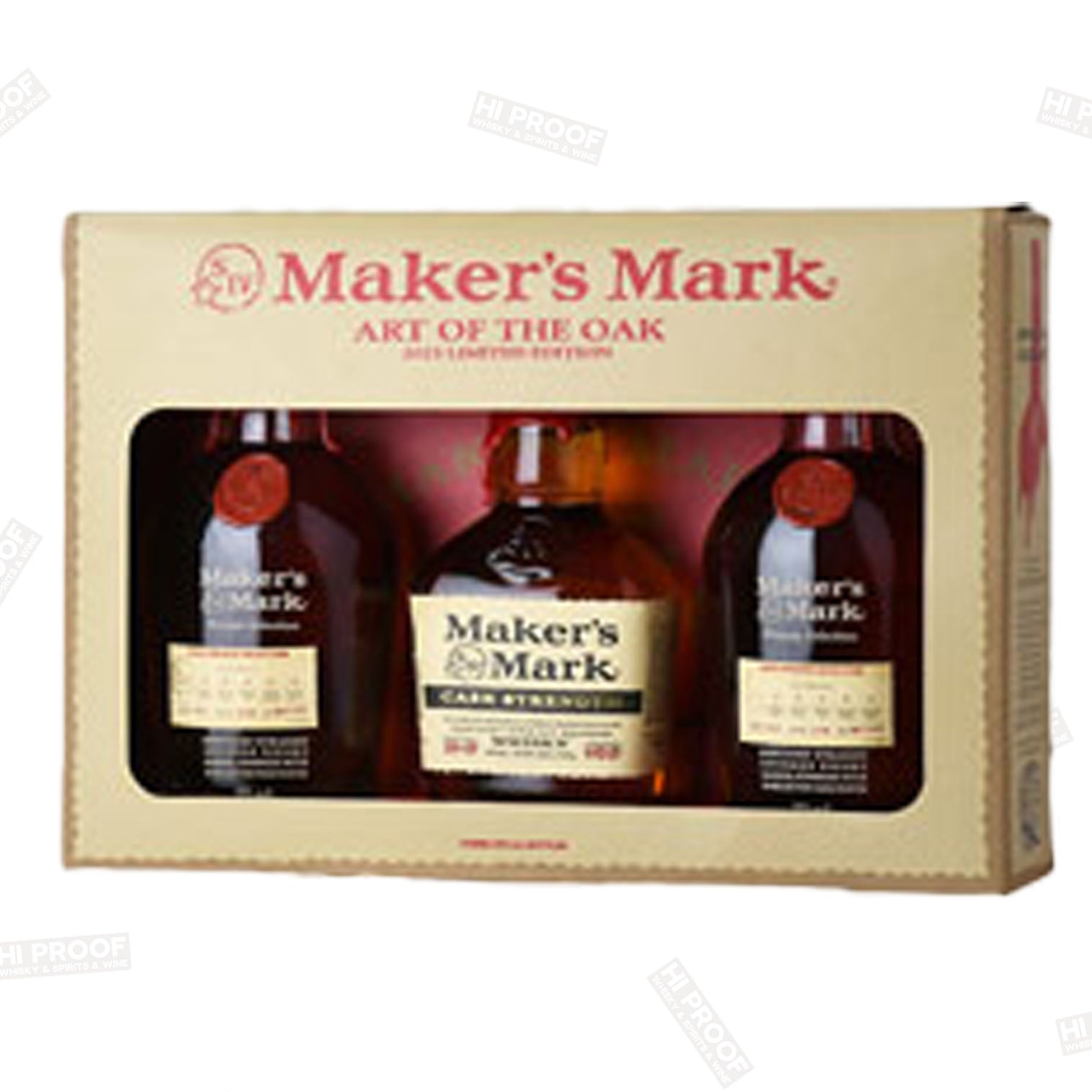 Maker's Mark 限定木箱入り3本セット2019.2020.2021年 makers-mark-art-of-the-oak-