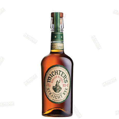 Michter’s Kentucky Straight Rye Whiskey Single Barrel US 1 84.8 Proof - Hi Proof - Michter’s