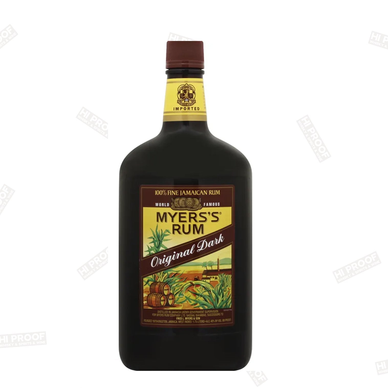 Myers's Original Dark Rum 1.75L - Jamaican Premium – Hi Proof