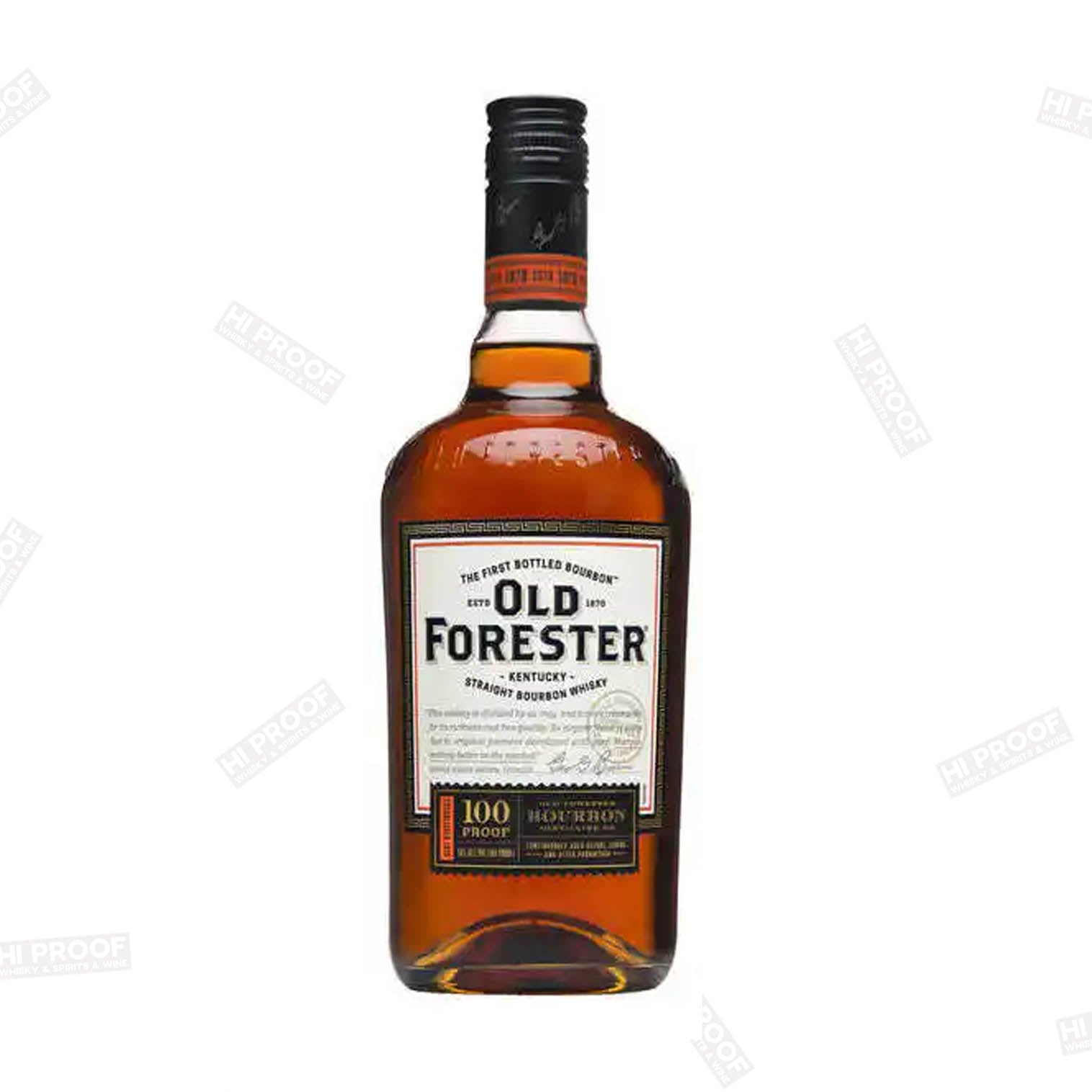 Old Forester 100 Proof Bourbon - Kentucky Straight – Hi Proof