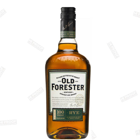 OLD FORESTER RYE WHISKEY 100PF - Hi Proof - Old Forester