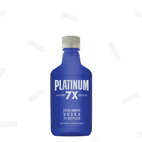 Platinum 7x Vodka 375ml - Hi Proof - Platinum