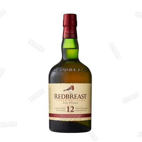Redbreast Irish Whiskey 12 Years 80 Proof 750ml - Hi Proof - Redbreast