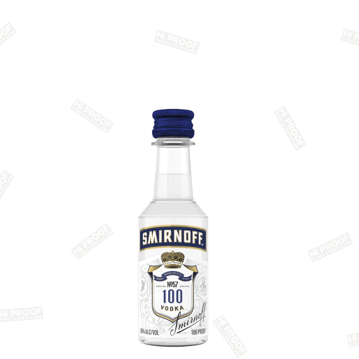 Smirnoff Vodka 100 Proof 50ml - Hi Proof - Smirnoff