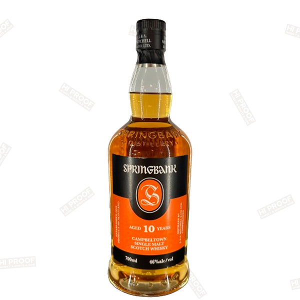Springbank 10 Year Old 92 Proof Campbeltown Single Malt Scotch