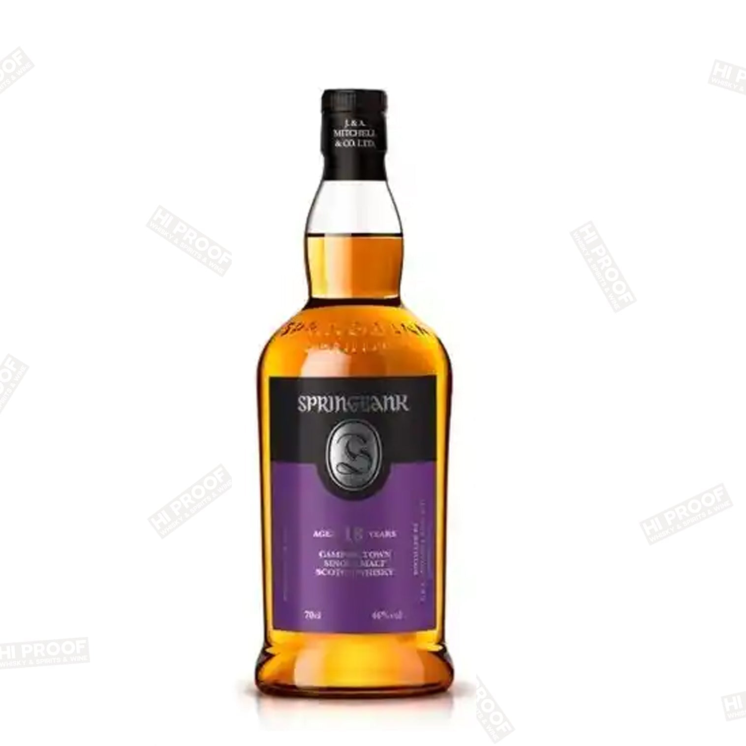Springbank 18 Year Single Malt Scotch – Hi Proof