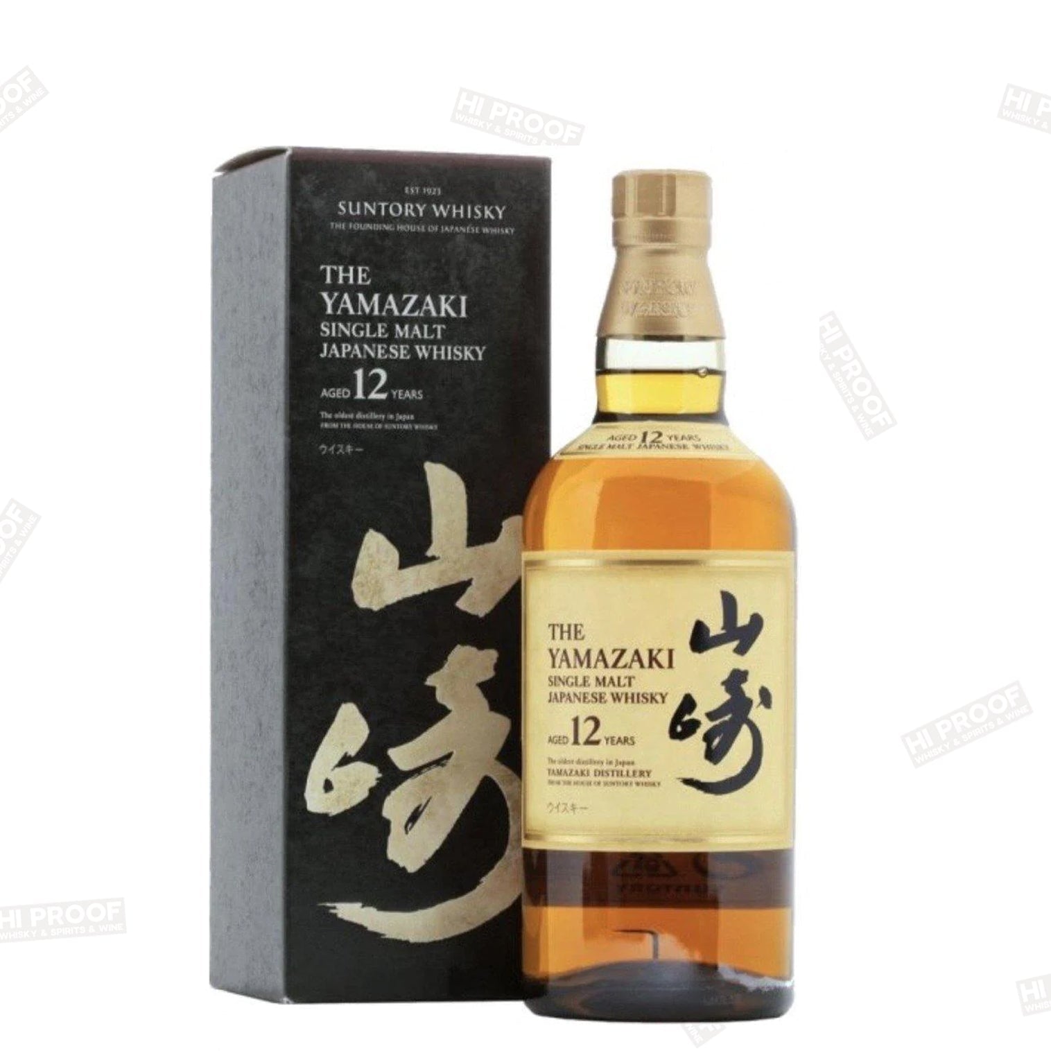 Yamazaki 12 Year Japanese Single Malt Whisky – Hi Proof