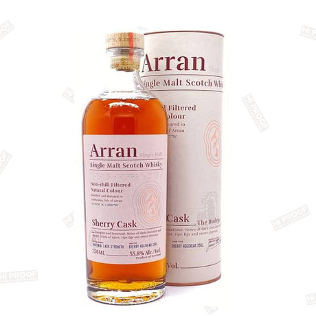 THE ARRAN MALT SINGLE MALT SCOTCH SHERRY CASK 111.6 - Hi Proof - Arran